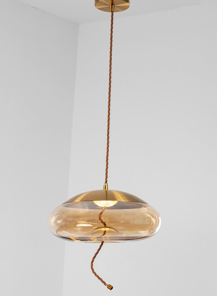 UCANDLE Suspended ceiling light with an innovative glass design - Image 1