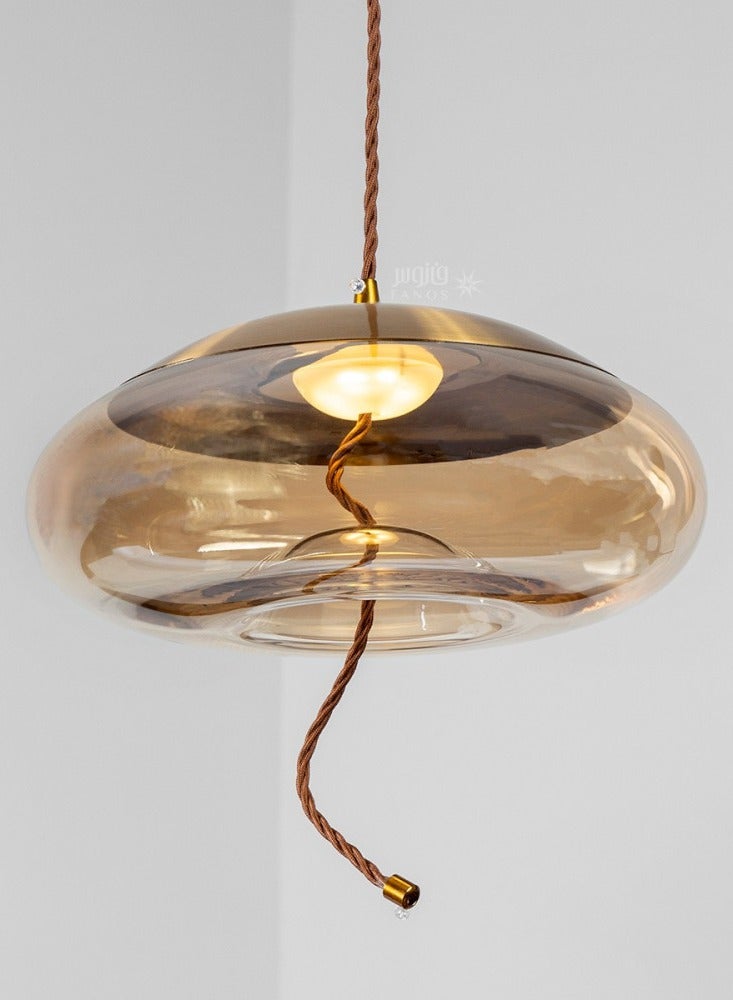 UCANDLE Suspended ceiling light with an innovative glass design - Image 2