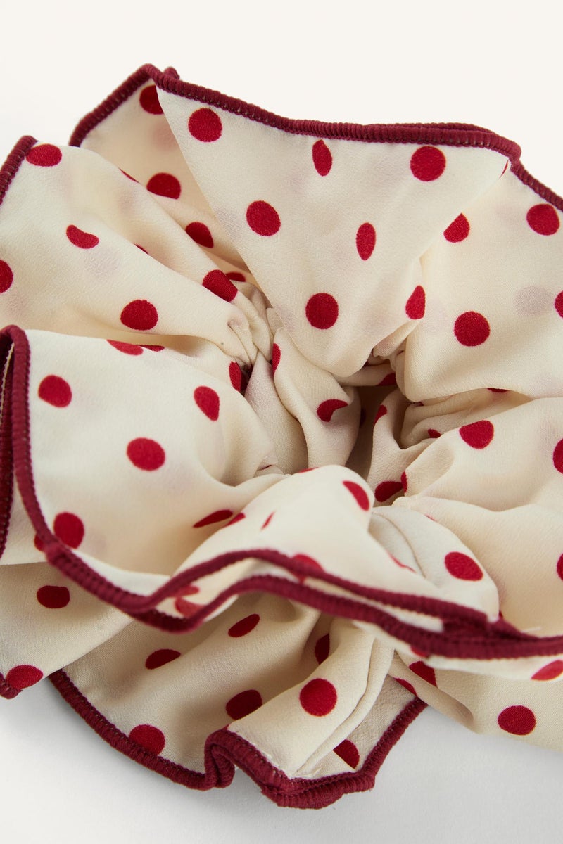 DeFacto Red Woman Woman Polka Dot Hair Tie Casual - Image 3
