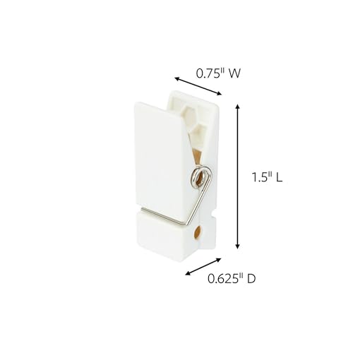 Command Spring Clips 2Pack 16 Clips 24 Adhesive Strips White DamageFree Hanging of Photos Notes Lightweight Decorations and Office Organization No Tools Required - Image 3
