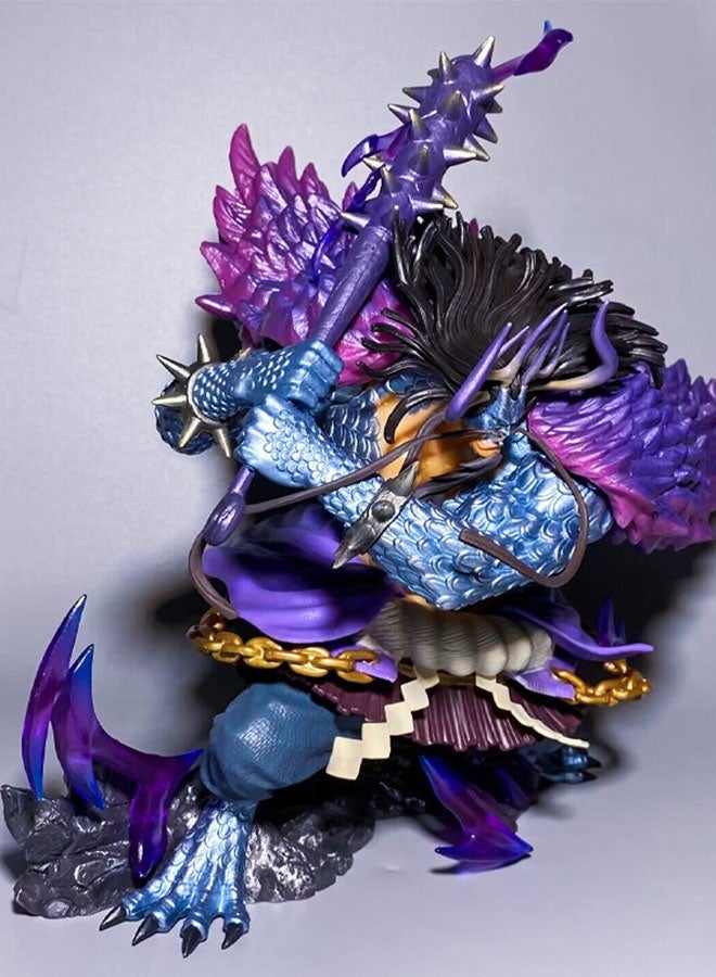 Halamodo واحد قطعة يونكو كايدو الهجينة التنين شكل الشكل، هدية عيد الميلاد المجمعة، ديكور سطح المكتب، 29.5 سم - Image 1