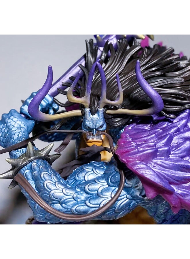 Halamodo واحد قطعة يونكو كايدو الهجينة التنين شكل الشكل، هدية عيد الميلاد المجمعة، ديكور سطح المكتب، 29.5 سم - Image 2