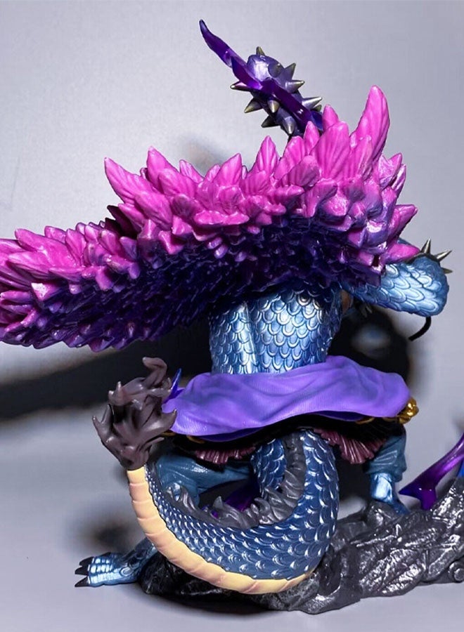 Halamodo واحد قطعة يونكو كايدو الهجينة التنين شكل الشكل، هدية عيد الميلاد المجمعة، ديكور سطح المكتب، 29.5 سم - Image 4