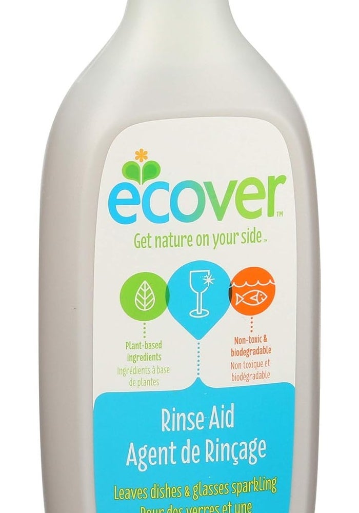 Ecover Rinse Aid - 16 oz (473 ml) - Plant-Based Dishwashing Aid for Sparkling Dishes - Image 5