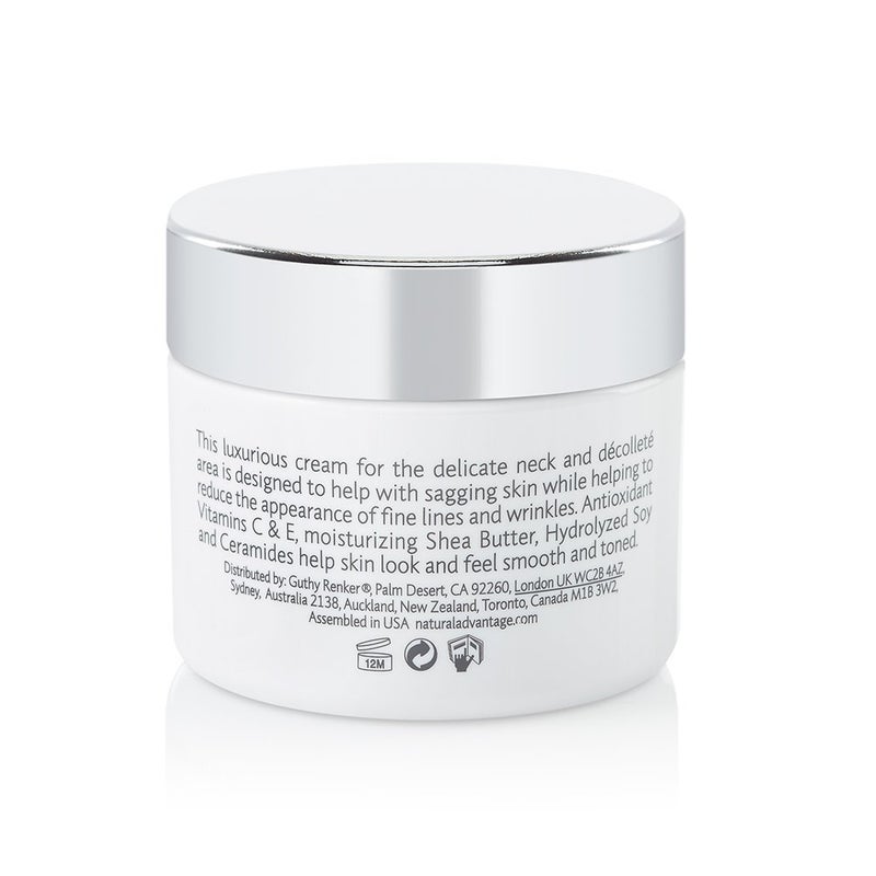 Natural Advantage Firming and Lifting Neck Treatment â€“ Tightening Cream For Sagging Skin â€“ with Antioxidant Vitamin C and Ceramides â€“ 1.52 Ounces by Jane Seymour - Image 2