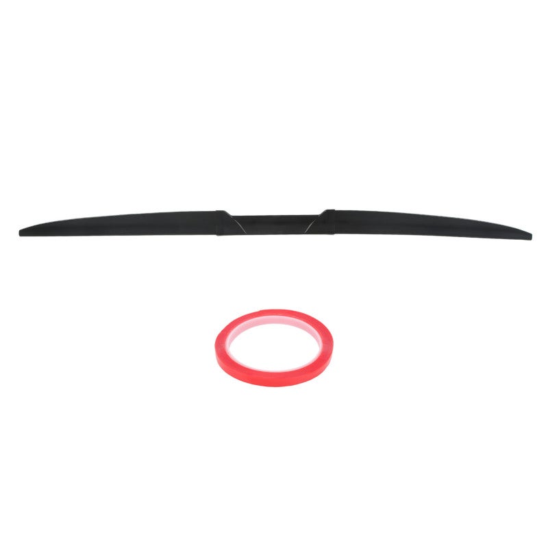 Car Rear Wing 52.76 Inch Adjustable Rubber Spoiler - Three Stage Splicing Flexible Design - Soft Impact Resistant Tail Roof Lip Wing for Cars - Image 1