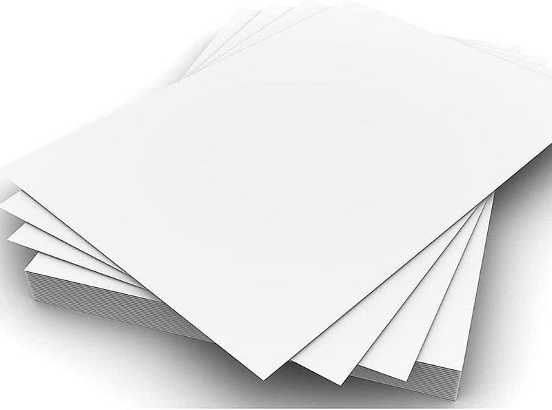 Daily Needs White Cardstock, Thick Paper A4 (8 1/2 x 11"), Heavyweight Paper for Craft, DIY, School Projects, Printing,Die Cutting,110lbs / 300 gsm, (Pack of 50 Sheets) - Bright White - Image 1