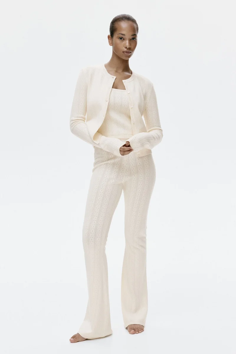 H&M Pointelle-knit cardigan