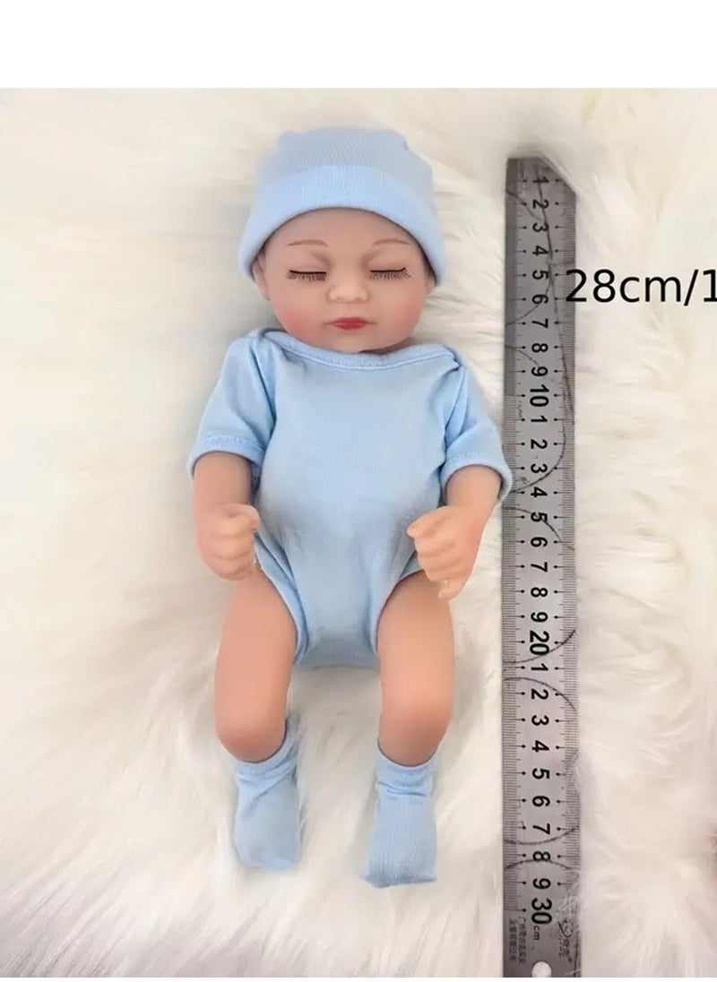 Mini Size 10 Inch 28 Cm Full Vinyl Baby Doll with Clothes - pzsku/ZA4920F47C06B6C9C7F4FZ/45/_/1715675428/c47efac3-1e3d-4cf8-9ddb-9b7da31d55dd