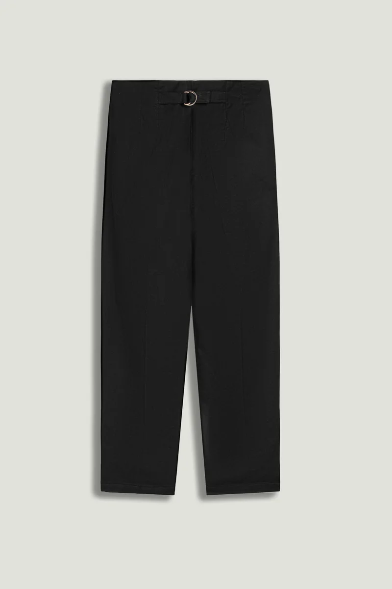 Nocturne  Gold Button Detail Pants for Women | Best Price UAE