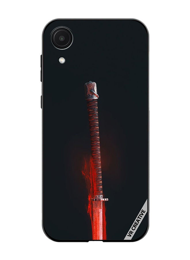 VR CREATIVE Protective Case Cover For Samsung Galaxy A03 Core The Mortal Blade Design Multicolour - Image 1