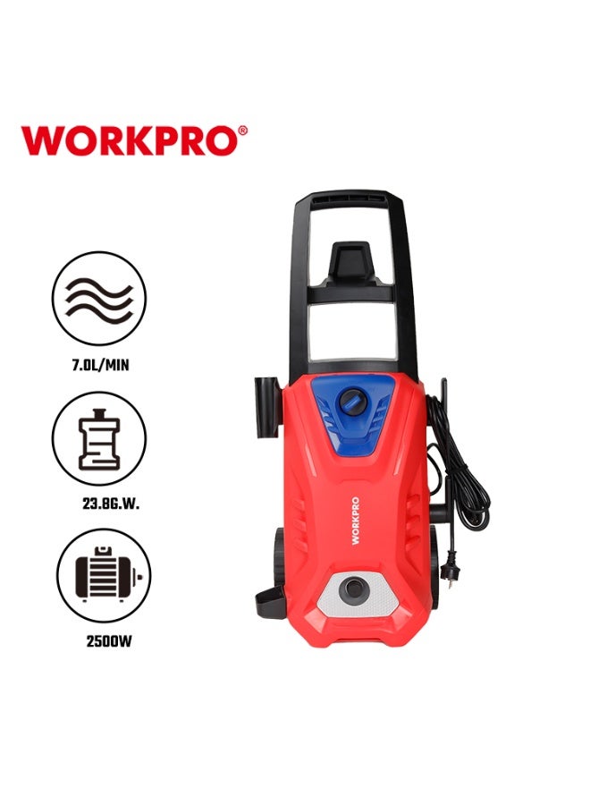 WORKPRO 2500W 180Bar HIGH PRESSURE WASHER - Image 5