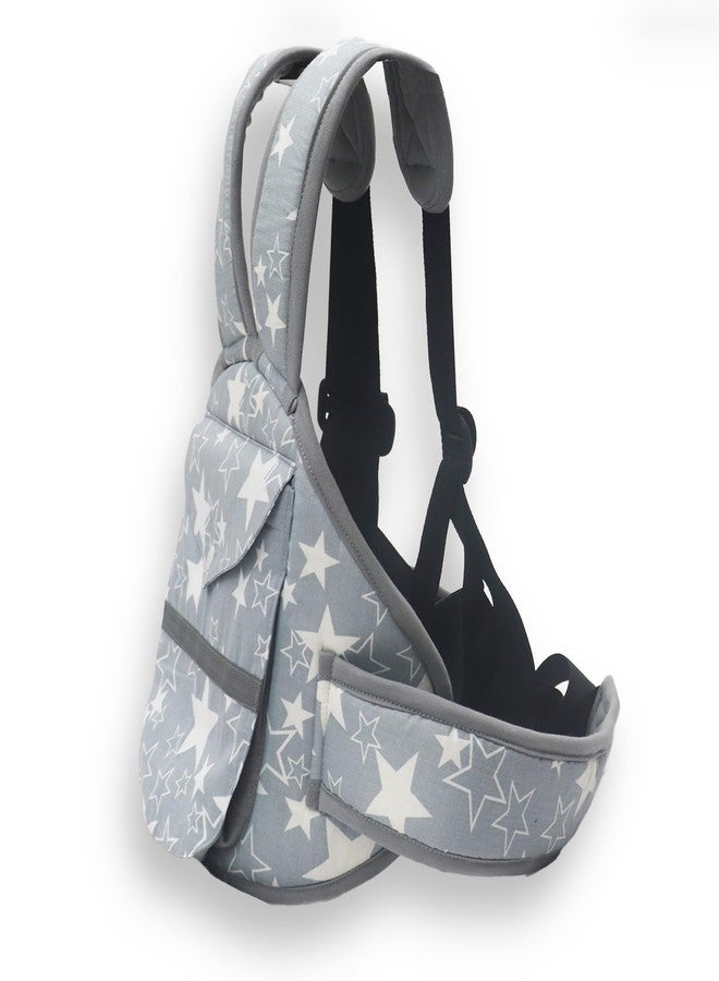 Kradyl Kroft Scooter Safety Belt | Two Wheeler Child Safety Seat Belt (Grey Star), 1 Count - Image 3