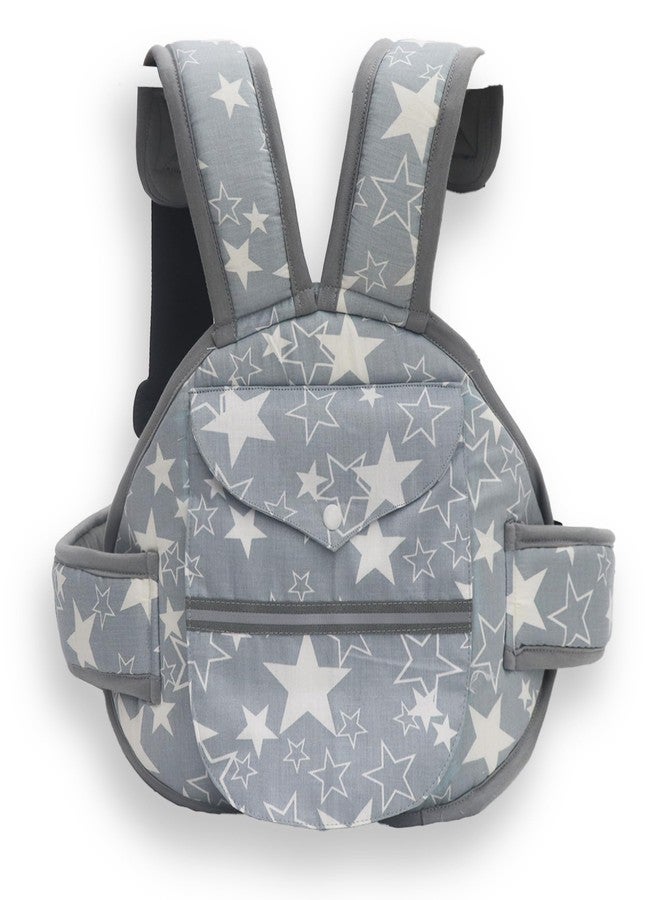 Kradyl Kroft Scooter Safety Belt | Two Wheeler Child Safety Seat Belt (Grey Star), 1 Count - Image 1