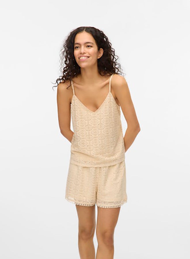 VERO MODA Vmmaya V-Neck Singlet Top Jrs - Image 1