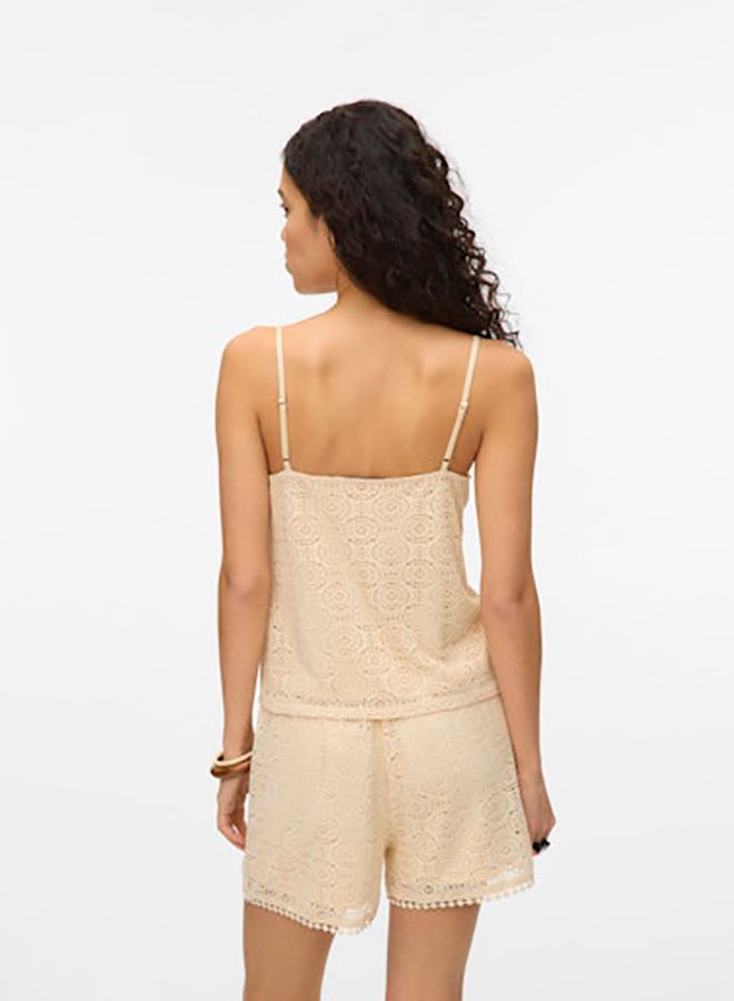 VERO MODA Vmmaya V-Neck Singlet Top Jrs - Image 3