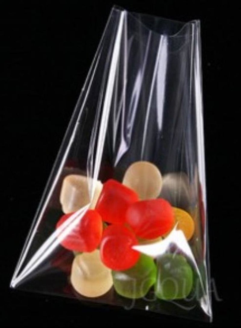 Morlife Transparent candy flat pocket 6*9cm 100PCS*2