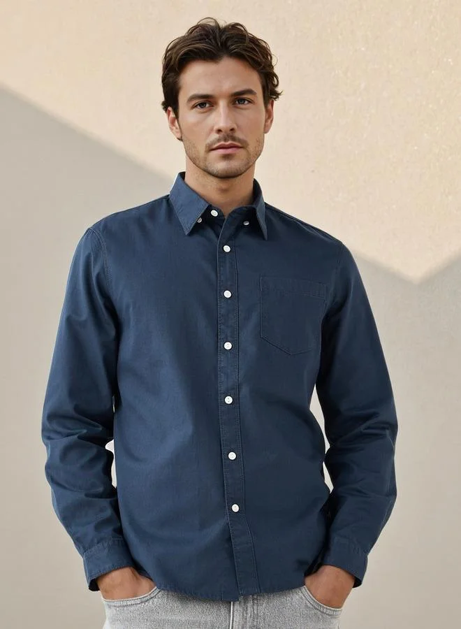 Lee Cooper Regular Fit Shirt with Collar
