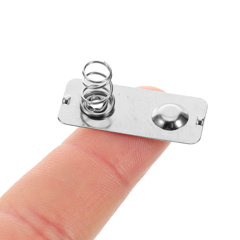 20pcs Precision Aa Battery Connector Spring Plates Toys And Accessories Metal Plates For Battery Terminals Aa Battery Plate - Image 4