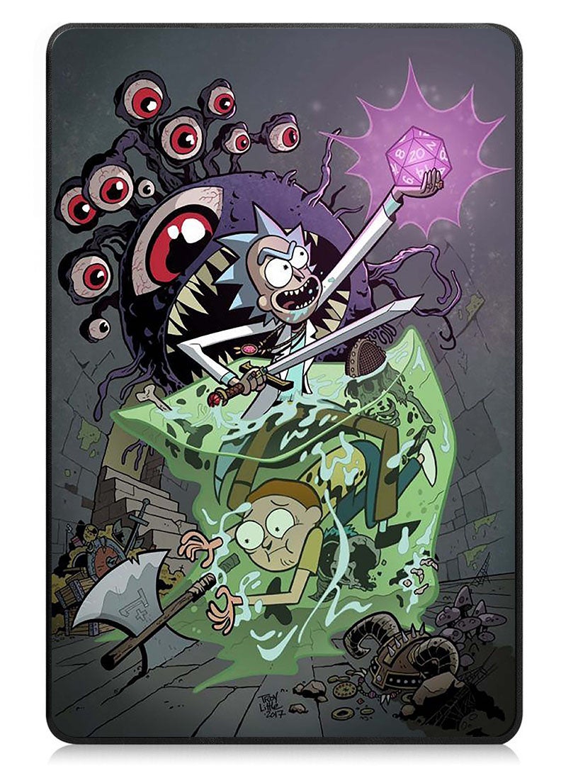 Theodor Protective Flip Case For Apple iPad Pro 11 (2024) With Trifold Stand Auto Wake Sleep Shockproof Cover Rick 1 - Image 1