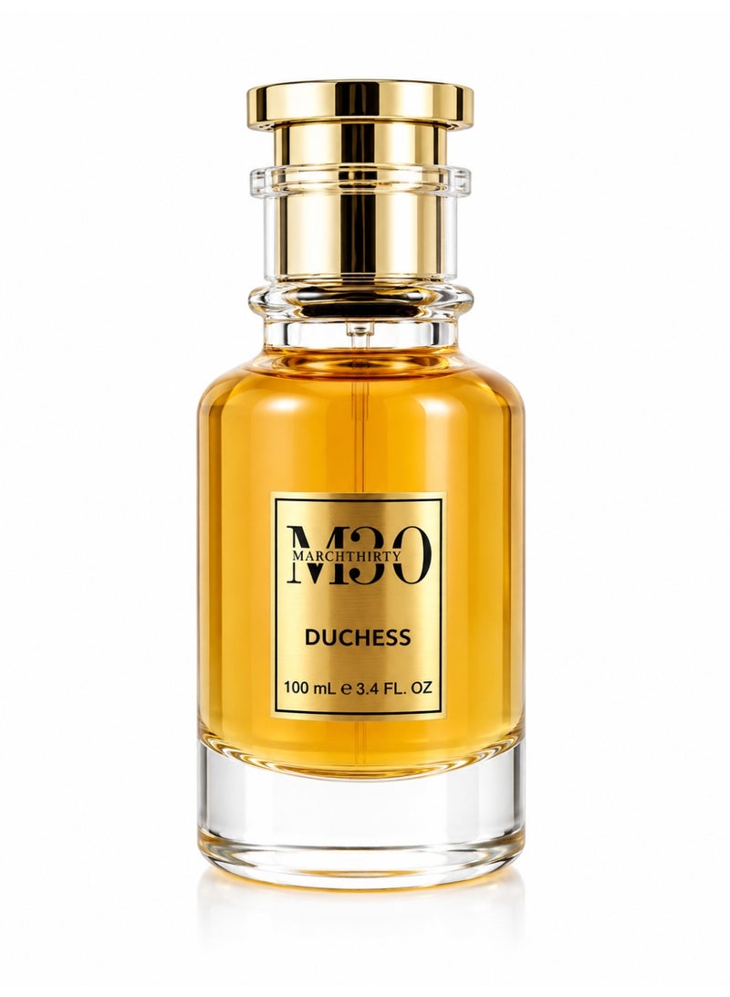 March Thirty MarchThirty M30 Duchess Eau de Parfum 100ml | Long Lasting Unisex Perfume | Vanilla Woody Fragrance with Powdery & Sweet Notes - Image 1