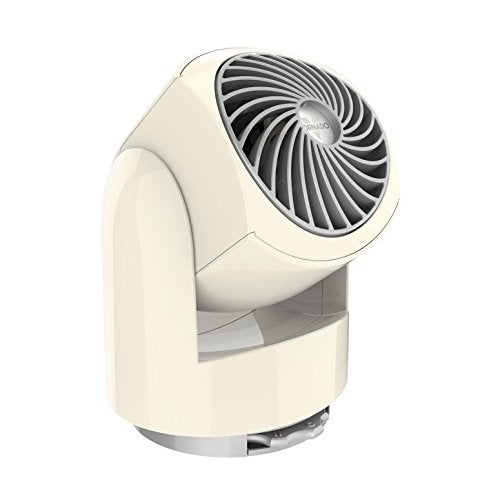 Vornado Flippi V6 Compact Air Circulator Fan, Quiet Portable Travel Fan for Office or Bedroom, Adjustable Head, 2 Speeds, Vintage White - Image 1