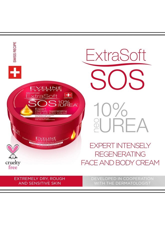 EVELINE COSMETICS Soft Sos 10% Urea Face&Body Cream 175Ml - Image 2