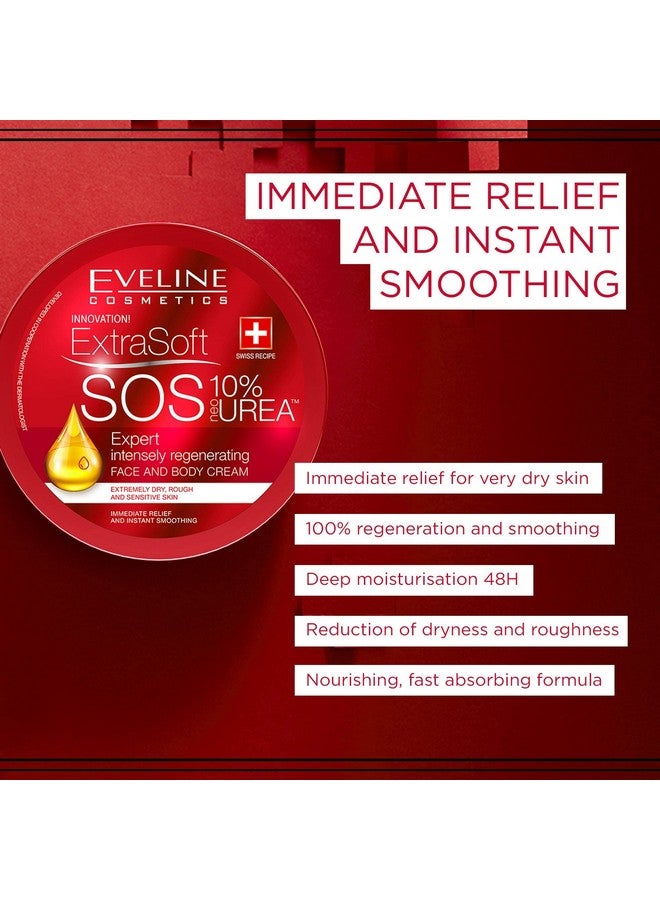 EVELINE COSMETICS Soft Sos 10% Urea Face&Body Cream 175Ml - Image 3