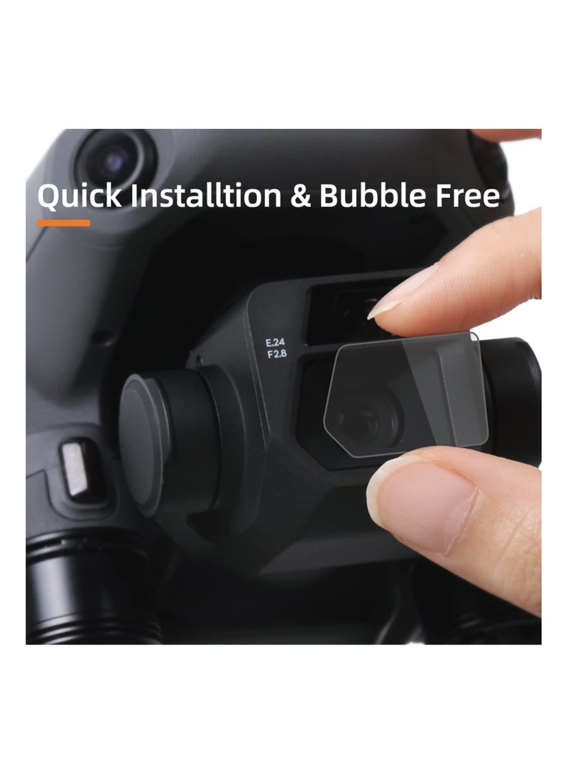 Lens Protector for DJI Mavic 3 Pro Cine Camera Drone RC Quadcopter Fly more Combo, 2 Pack Dual Anti-Scrach Tempered Glasses Protective Film Accessories  - Image 5