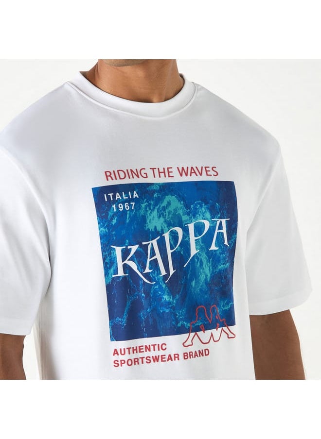 Kappa - Kappa Graphic Print T-shirt with Short Sleeves - Image 1