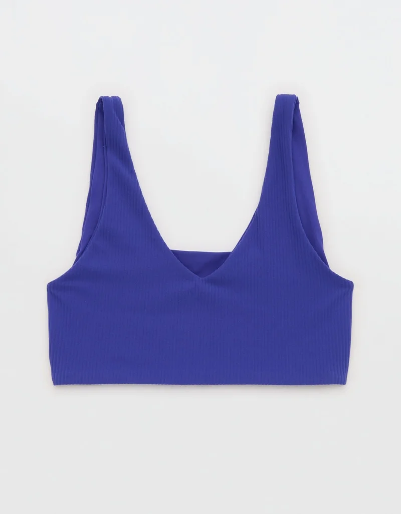 Aerie  OFFLINE By Aerie Real Me XTRA Switch Up V-Neck Sports Bra for Women | Best Price UAE