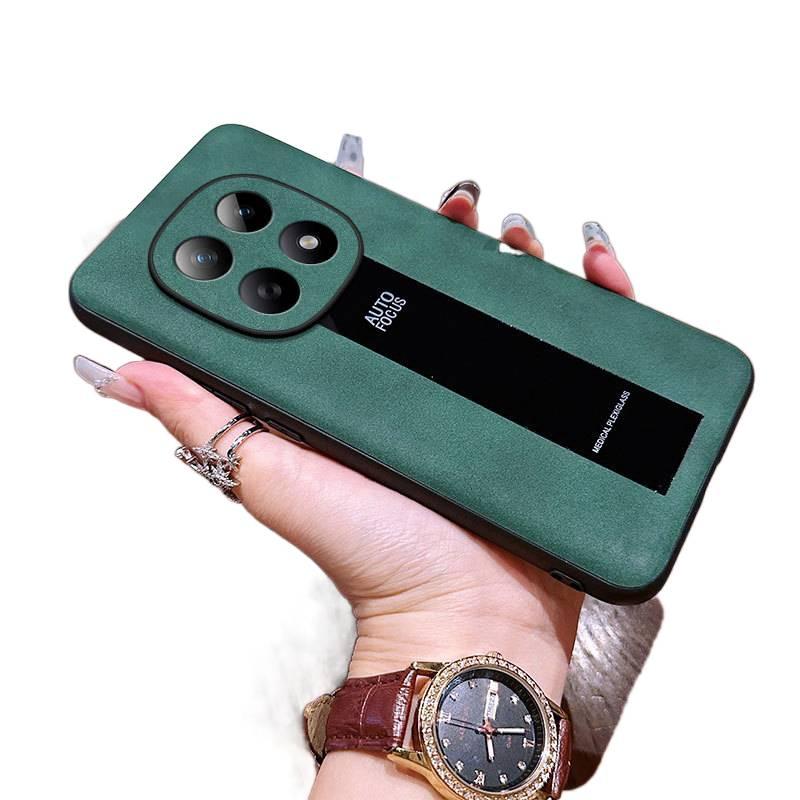 Silicone Protective Case for Redmi Note 15 with Drop Protection and Lanyard plus Shockproof plus Antique Style in Single Shell - Image 1