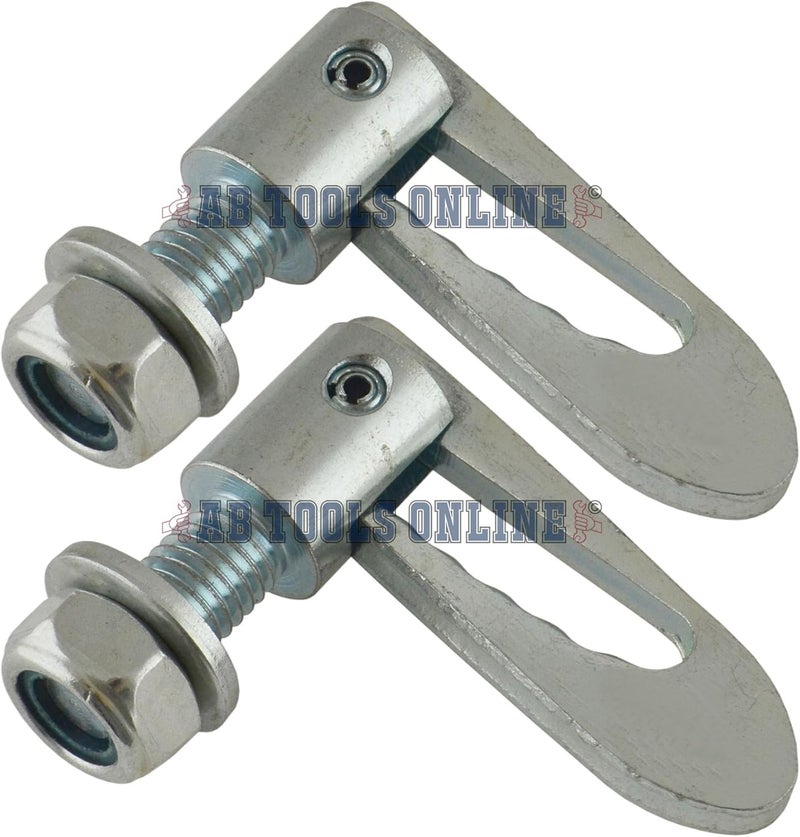 AB Tools 2 x M12 Threaded Antiluce 19mm Nut Bolt Fasteners Tailgate Drop Catch TR234 - Image 5