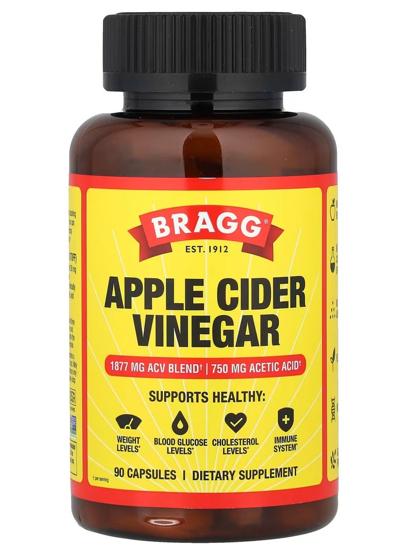 Bragg Apple cider vinegar, 90 capsules - Image 1
