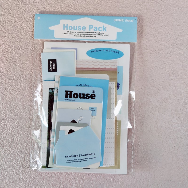 Nordic Style Pink Vintage Diary Decor Ins Materials Stickers Wholesale OAB Card Stickers Office School Stationery House Sticker Pack