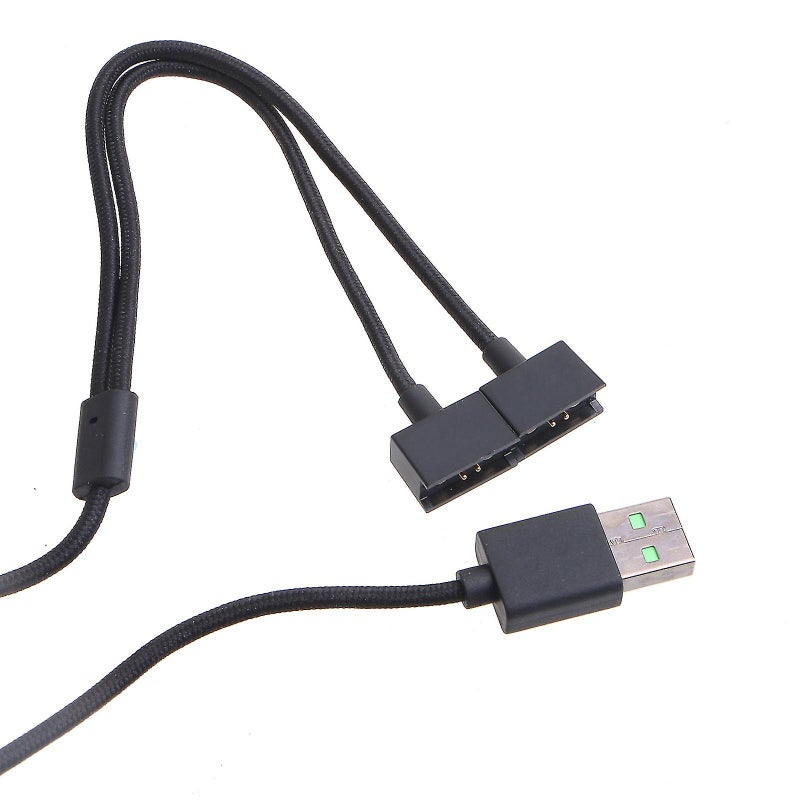 60cm Usb Charging Cable Nylon Braid Smart Glasses Line Replacement Wire For Razer Anzu Smart Glasses Replacement Part Repair Accessory - Image 4