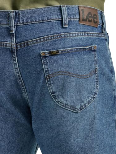 Lee Men's Big & Tall Legendary Relaxed Straight Jean, True Blue, 48W x 34L - Image 3