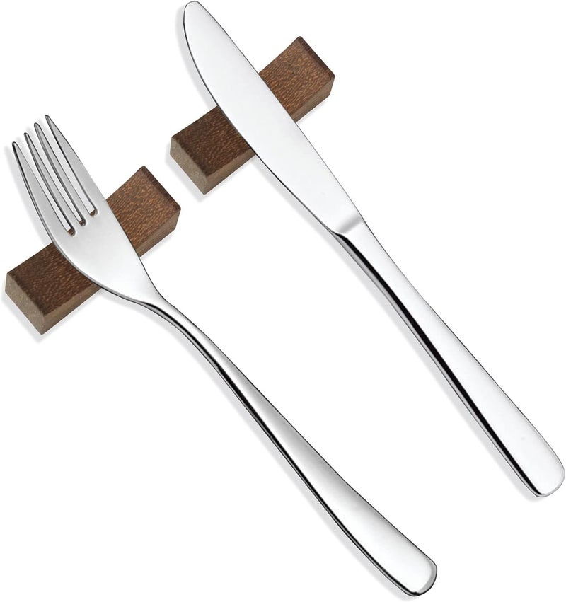 YTLX Practical build 20PCS Wooden Chopstick Rests and Holders for Home, Hotel, Resta, urant Natural Premium Chopsticks Holders, Spoon Fork Knife Stand Rack Set All temp range compatible build - Image 5