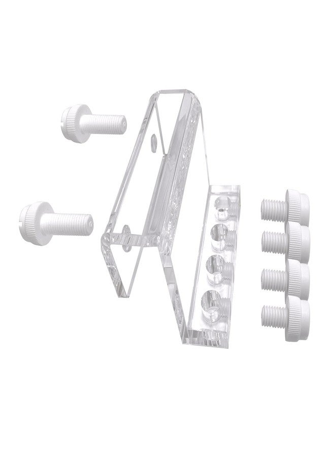 Weramics Acrylic Aquarium Soft Tube Fixture Holder for Holding Doing Pump Soft Hose (2 Pieces) - Image 5