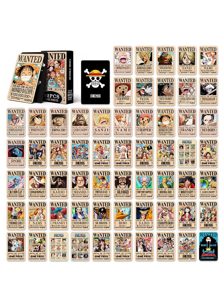 Generic 92 Pcs One Piece Lomo Cards With Stickers Set  - Image 2