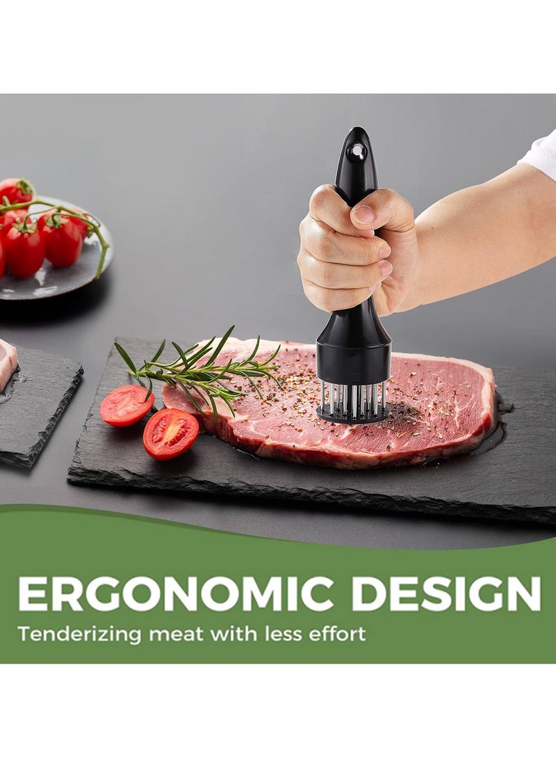 general Meat Tenderizer Tool Stainless Steel Needle Ultra Sharp 24 Blades Tenderizer Tool for Tenderizing Beef Chicken Steak Veal Pork - Image 4