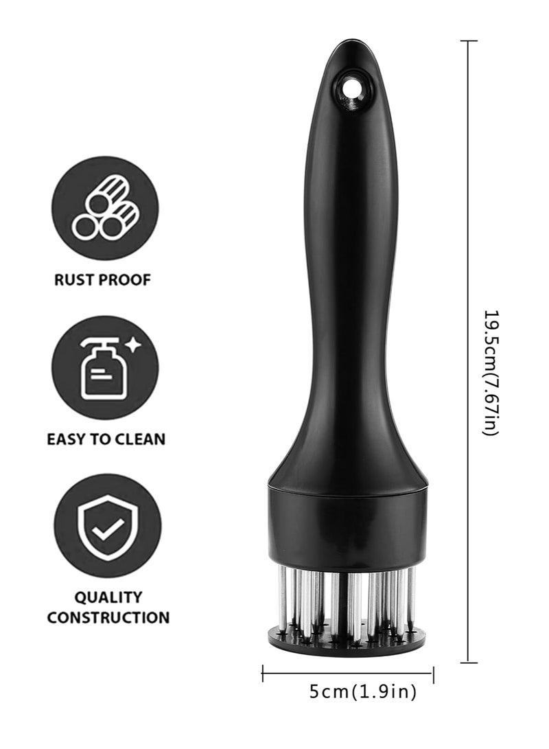 general Meat Tenderizer Tool Stainless Steel Needle Ultra Sharp 24 Blades Tenderizer Tool for Tenderizing Beef Chicken Steak Veal Pork - Image 2