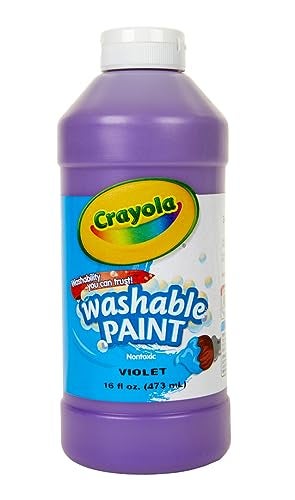 Crayola Washable Paint 16oz Violet/Purple - Image 1