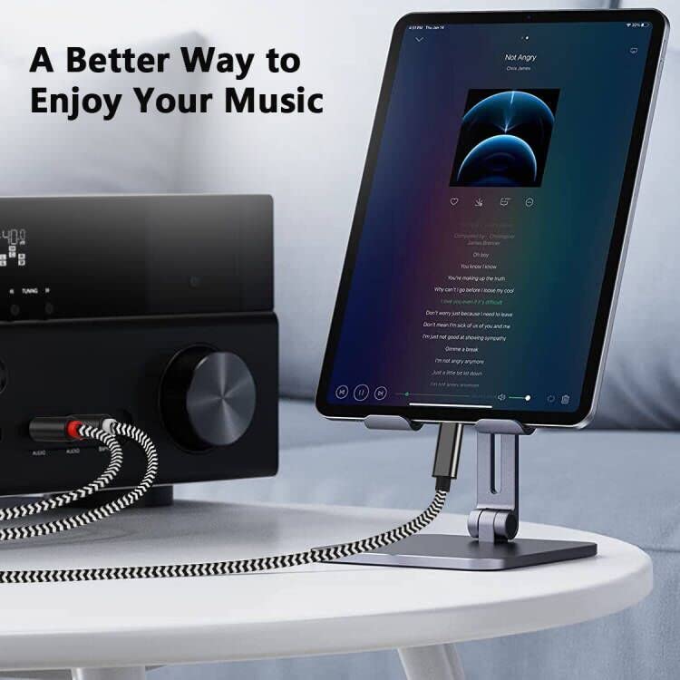 WLTASUY [MFi Certified] Lighting to RCA Cable Audio Aux Adapter, 2-Male Stereo Y Splitter Aux Cord Compatible with i-Phone 14 13 12 11 Pro XS XR X 8 7 for Amplifier,Car,Home Theater, Speaker and More (6.6FT) - Image 3