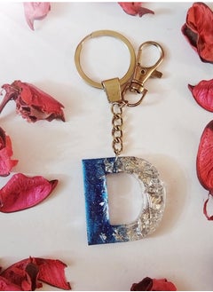 Handmade Rezen Keychain Letter D  Suitable For Bag-Blue*silvery*Transparent - pzsku/ZA4945A6C543E051B7B2CZ/45/_/1740873745/2735b44a-8472-42b7-b322-ff1d74d1a9ef