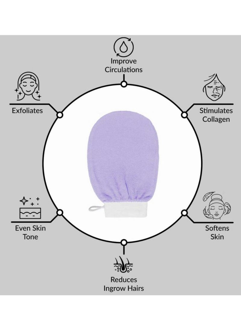 Prime by javaudan Bath Loofah Bath Scrub for For Removing Dry Dead Skin Cells and Body Cleaning Reusable - Image 2