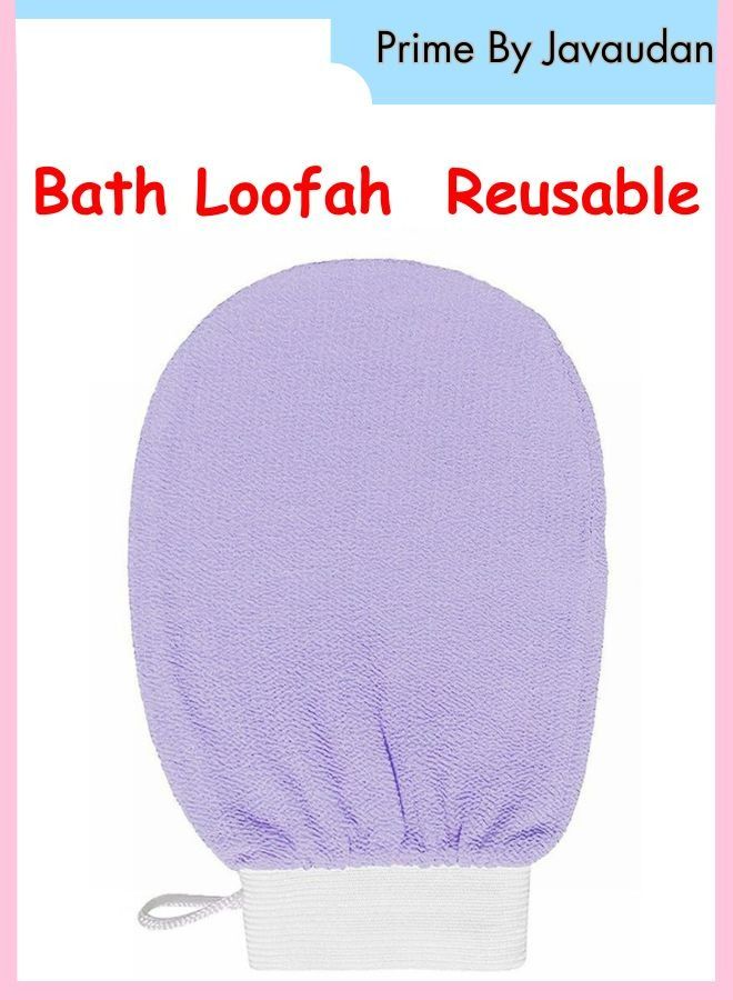 Prime by javaudan Bath Loofah Bath Scrub for For Removing Dry Dead Skin Cells and Body Cleaning Reusable - Image 1