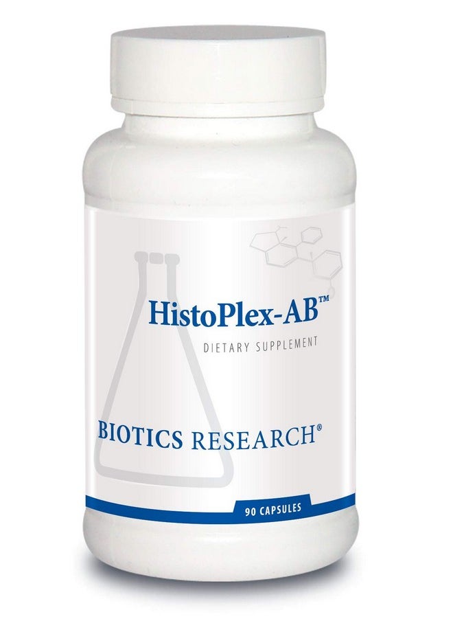 BIOTICS Research Histoplexab™ Natural Antihistamine Immune Support Allergy Buster Breathe Easier Powerful Botanical Blend 90 Caps  - Image 2