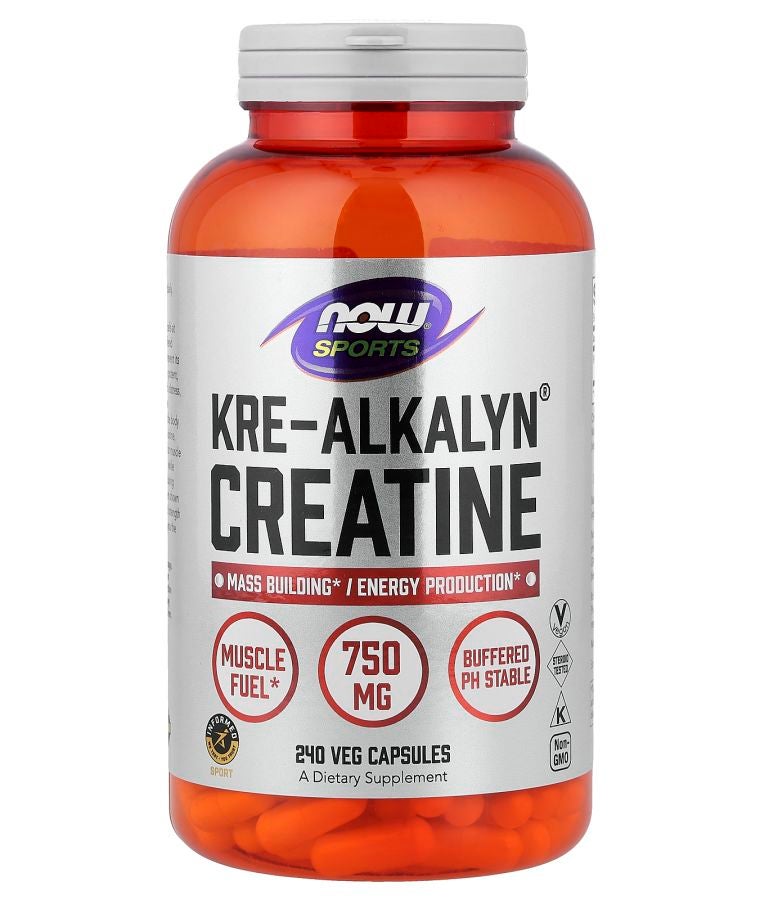 Sports Kre-Alkalyn® Creatine 240 Veg Capsules (0.75 g per Capsule)