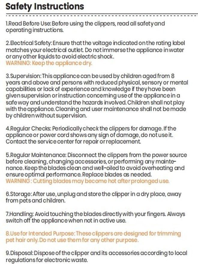 أوني سال أمشاط معدنية صفراء من ون إز أول مقاس 16 مم لماكينات قص شعر الكلاب - Image 5